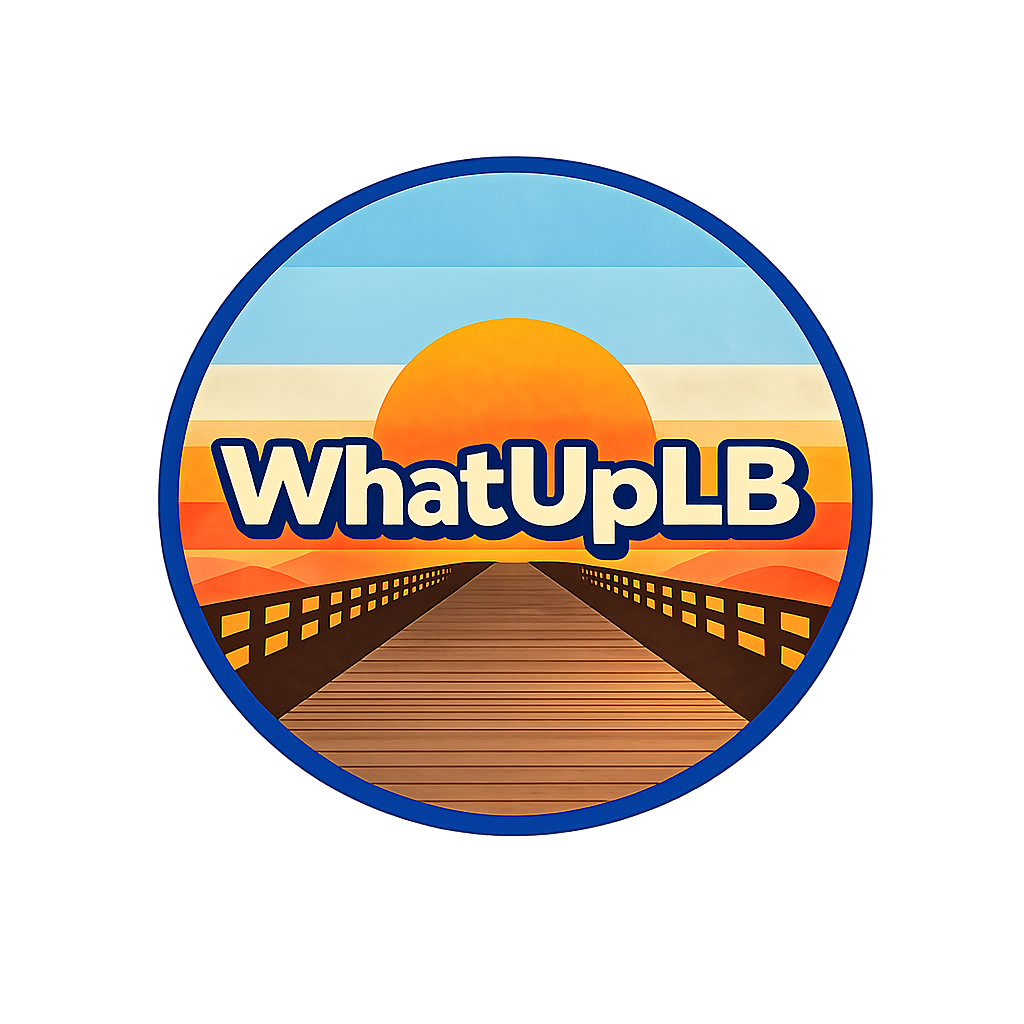 WhatUpLB circular logo